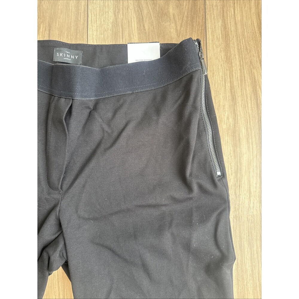 White House Black Market Black High-Rise The Skinny Ankle Dress Pants Women's 14 - Picture 3 of 9